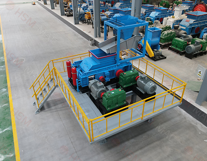 液壓對(duì)輥制砂機(jī)